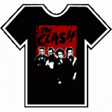 バンドTシャツ　THE CLASH RED PHOTO